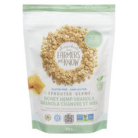 One Degree - Organic Sprouted Oat Granola Honey Hemp Cereal, 312 Gram