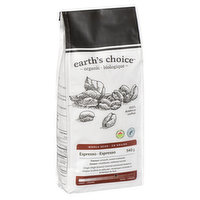 Earths Choice - Coffee Whole Bean Espresso Organic, 340 Gram