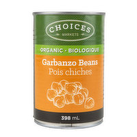 Choices Markets - Garbanzo Beans, 398 Millilitre