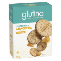 Glutino - Cheddar Crackers, 125 Gram