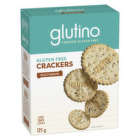 Glutino - Multigrain Crackers, 125 Gram