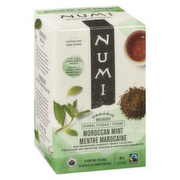 Numi Tea - Moroccan Mint Organic, 18 Each