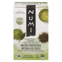 Numi Tea - Green Tea - Matcha Roasted Rice, 18 Each