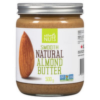 Nature's Nuts - Natural Smooth Almond Butter, 500 Gram