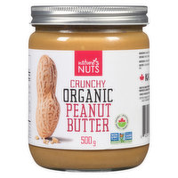 Nature's Nuts - Crunchy Peanut Butter, 500 Gram