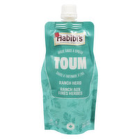Habibi's - Toum Garlic Sauce & Spread Ranch Herb, 250 Millilitre