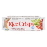 HOT-KID - Rice Crisps Tomato & Basil, 100 Gram