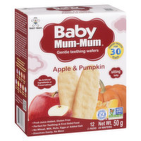 Hot-Kid Hot-Kid - Baby Mum-Mum Rice Rusks -  Apple, 24 Each