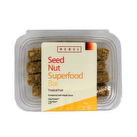 Rebel Foods - Bar Seed Nut Tropical, 10 Each