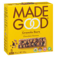 Made Good - Granola Bars - Chocolate Banana, 120 Gram