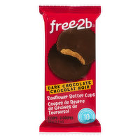 Free2b - Sunflower Butter Cups, Dark Chocolate, 42 Gram