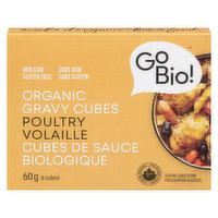 Gobio - Poultry Gravy Cubes, 60 Gram
