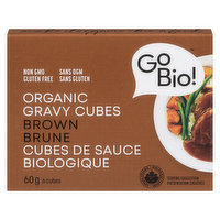 Gobio - Gravy Cubes Brown, 60 Gram