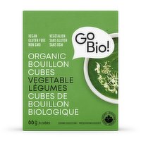 Gobio - Vegetable Bouillon Cubes, 66 Gram