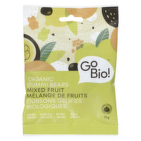 Go Bio - Gummi Bears Mixed fruit, 75 Gram