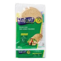 Flatout - Italian Herb Flatbread, 7 Each