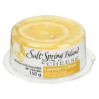 Saltspring Island Cheese Co - Lemon Chevre Goat Cheese, 150 Gram