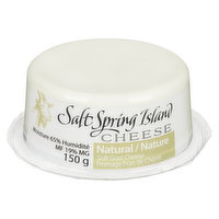 Salt Spring Island Cheese - Soft Goat Cheese - Natural, 150 Gram