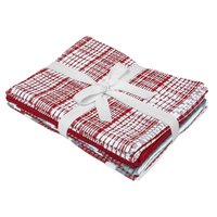 S & Co HOME - Woven Kitchen Towel - Red