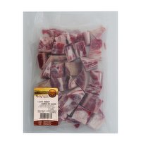 Frozen - Diced Skinless Lamb Cubes, 907 Gram