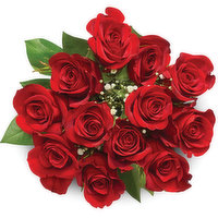 Roses - Long Stem Valentine, Bouquet 12s