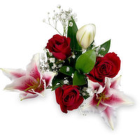 Valenitne - Rose Lily Bouquet, 1 Each