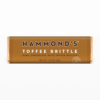 Hammonds - Dark Toffee Brittle Bar, 64 Gram