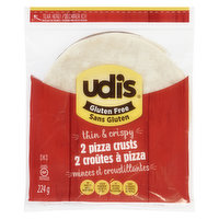 Udis - Pizza Crust 9 Inch, 2 Each