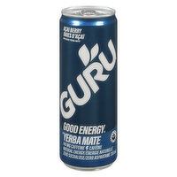 Guru - Yerbe Mate Organic Energy Beverage, 355 Millilitre