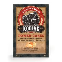 Kodiak Cakes - Power Cakes, Chocolate Chip Flapjacks & Waffle Mix, 510 Gram