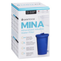 Santevia - Mina Alkaline Pitcher Filter Replacement, 1 Each