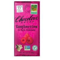Chocolove - Raspberries in Dark Chocolate, 88 Gram
