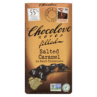 Chocolove - Dark Chocolate Salted Caramel, 90 Gram