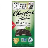 Chocolove - Mint Creme Dark Chocolate, 90 Gram