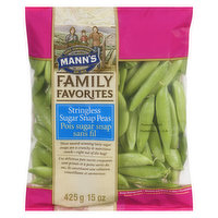 Mann's - Sugar Snap Peas Stringless, 425 Gram