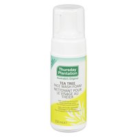 Thursday Plantation - Tea Tree Face Wash Foam, 150 Millilitre