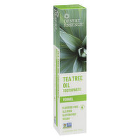 Desert Essence - Tea Tree Oil Toothpaste Fennel, 176 Gram