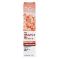 Desert Essence - Pink Himalayan Salt Toothpaste Creamy Mint, 176 Gram