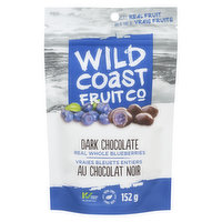 Wild Coast Fruit Co. - Dark Chocolate - Whole Blueberries, 152 Gram