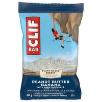 Cliff - Energy Bar - Peanut Butter Banana w Dark Chocolate, 68 Gram