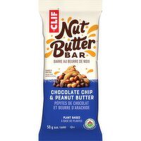 Clif - Nut Butter Chocolate Chip & Peanut Butter Bar, 50 Gram