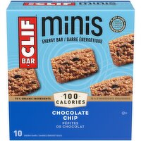 Clif - Minis Energy Bar, Chocolate Chip, 10 Each