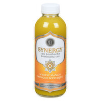 GT's - Synergy Raw Kombucha Mystic Mango, 480 Millilitre