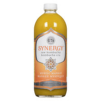 GT's - Synergy Raw Kombucha Mystic Mango, 1.4 Litre