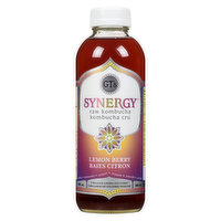 Gts - Synergy Lemon Berry Kombucha, 480 Millilitre