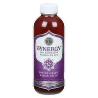 GT'S - Synergy Organic Kombucha - Divine Grape, 480 Millilitre