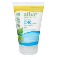 Alba Botanica - Alba Sport Sunscreen Lotion SPF 40, 113 Gram