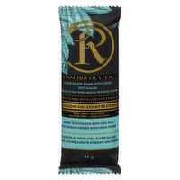 Rosschocolate - Dark Chocolate Sea Salt Stevia, 34 Gram