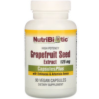 Nutribiotic - Grapefruit Seed Extract Capsules Plus, 90 Each