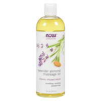 NOW - Lavender Almond Massage Oil, 473 Millilitre